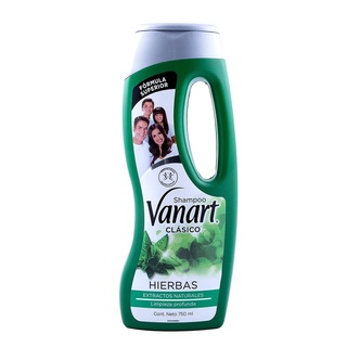 Vanart Clásico Shampoo Hierbas 750ml 2pz