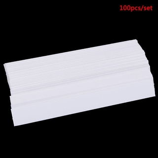 TODD12 Commercial Perfume Test Paper Professional Fragrance Test Tester Paper Strips Flat Shaped Rectangle Essential Oils Paper Strips Test aromatherapy 130x15mm 100 Pcs Perfume Strips/Multicolor (9)