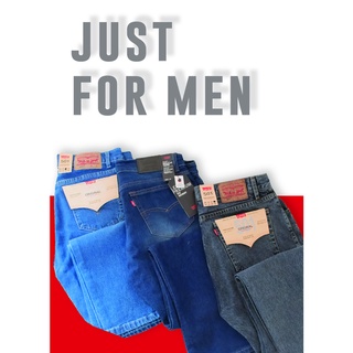 Jeans para caballero tela tipo LEVI 501 (precio de introducción)