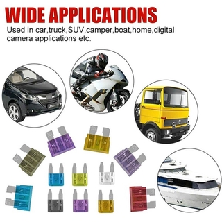 [hedeskyMX] 300/120/60Pcs camión cuchilla coche fusible Kit el seguro de fusibles inserte accesorios de automóvil (8)