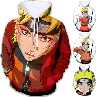 Sudadera con capucha de Naruto japonesa Naruto casual para hombre