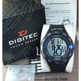 Digitec ORIGINAL tipo DG 3106T caja de pantalla táctil exclusiva Digitec cronómetro alarma temporizador