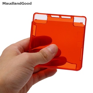 [MaudlandGood] Clear Protective Cover Case Shell For GBA SP Game Console Crystal Cover Case .