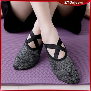 pilates ballet calcetines yoga zapatos de baile antideslizante agarre deportes masaje calcetines