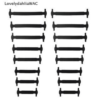 LovelydahliaWAC-Cordones Elásticos De Silicona , Diseño De Perezoso , Sin Corbata , Zapatillas De Deporte [Caliente]