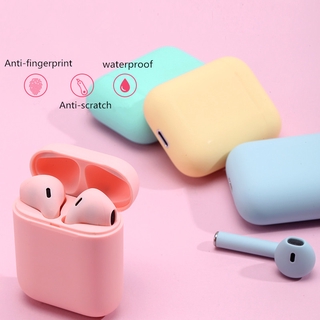 Tws I12 Matte earphones Inalámbrico Doble Audífono Inalambricos Auricular Bluetooth 5.0 Airpods