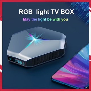 a95x f4 s905x4 smart tv box android 10 4g 32gb 64gb 8k youtube media player con control remoto icehouse
