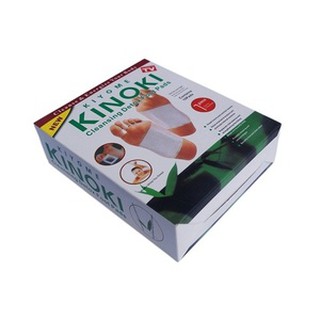 Kinoki Detox almohadillas para pies blanco - parches absorbentes venenosos
