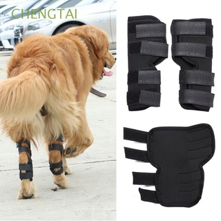 CHENGTAI 1 Pcs Dog Wrist Guard Recover Legs Dog Supplies Puppy Kneepad Injury Wrap Protector For Surgical Injury Dog Legs Protector Joint Wrap Dog Support Brace Breathable Pet Knee Pads