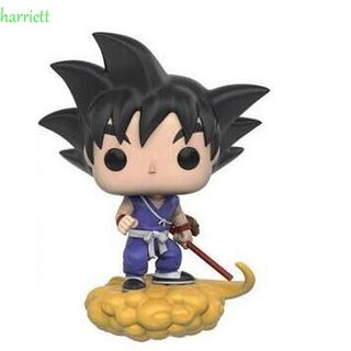 HARRIETT colección Son Goku figura de acción niños regalo de PVC muñeca modelo juguetes adorno juguetes niños Piccolo Frieza Shahrukh Vegeta PVC sólido Anime juguete