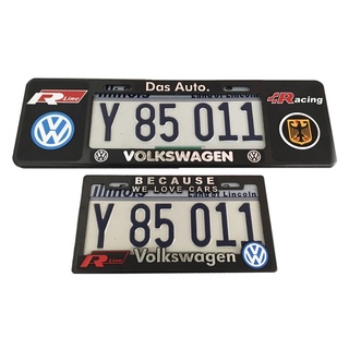Porta Placas Volkswagen R Line