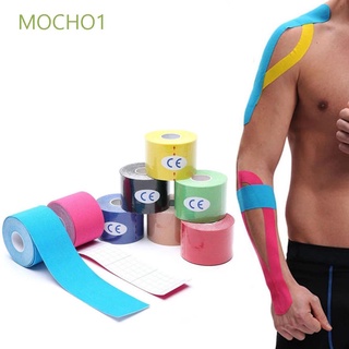MOCHO1 Running Athletic Strapping Tennis Muscle Bandage Kinesiology Sports Tape Muscle Paste Muscle Sticker Muscle Pain Relief Cotton Knee Pads Care Physiotherapy Myalgia Adhesive Strain Injury Tape/Multicolor