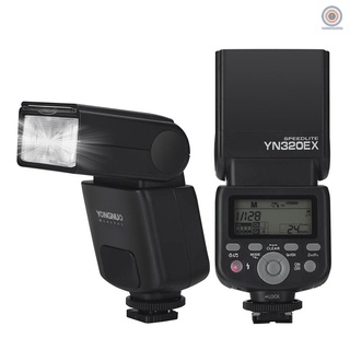 Rmf YONGNUO YN320EX cámara TTL inalámbrica Flash maestro esclavo Speedlite 1/8000s HSS GN31 5600K para A7/A7R/ A7S/ A58/ A99/ A77 II/ A6000/ A6300/ A6500