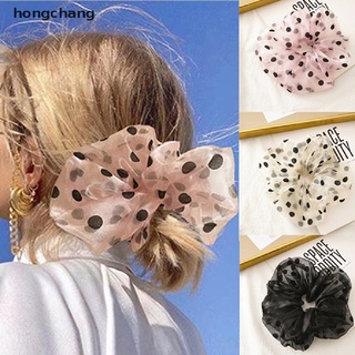 hongchang moda mujeres bandas elásticas para el cabello dulce scrunchie titular de la cuerda del pelo accesorios uk mx