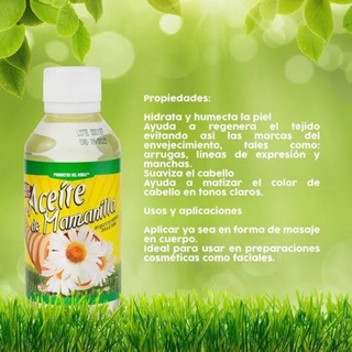 Aceite para masaje de Manzanilla (1)