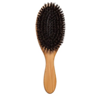 Hair Brush Boar Bristle Paddle Hairbrush Detangle Hair Airbag Comb Scalp Brush for Thin Long Thick Curly Hair