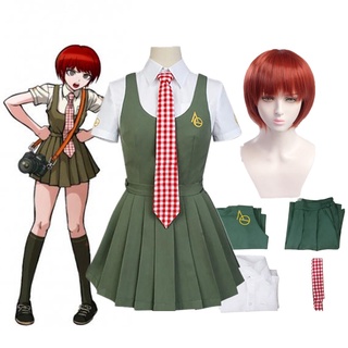Anime Danganronpa Koizumi Mahiru Cosplay disfraces mujeres vestido niñas ropa uniforme