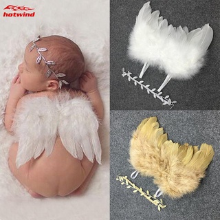[hw] Diadema de alas de ángel recién nacido/disfraz de fotografía/accesorios para fotografía