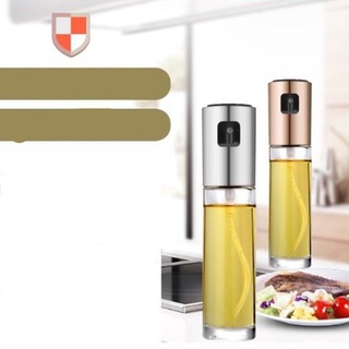 Dispensador de pulverizador de aceite de oliva para cocinar botella de aceite de vidrio de grado alimenticio