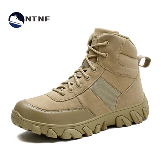 táctica militar botas de los hombres al aire libre de combate de la selva del ejército zapatos transpirables botas de tobillo hombre impermeable deporte senderismo zapatillas