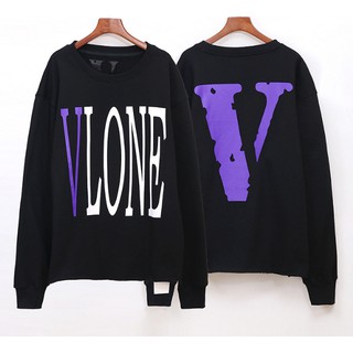 Nuevos llegados venta Vlone camuflaje hombres mujeres Rund cuello suéter