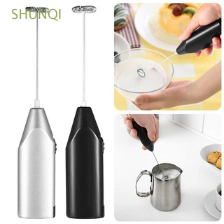 shunqi mini espumador de leche durable batidor mezclador de huevo agitador de cocina eléctrico café capuchino espumador herramienta de cocina/multicolor