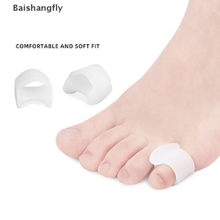[bsf] 1 par de dedos del dedo del pie dedo del pie dedo del pulgar gel de silicona protector del pie cuidado del dedo del dedo del dedo del pie separador de dedos de los pies