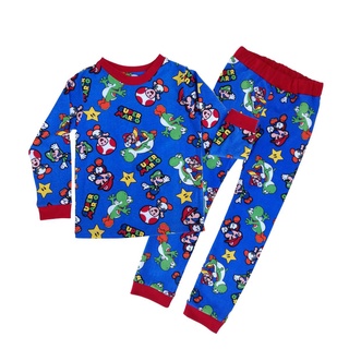 Pijama Mario Bros azul (1)