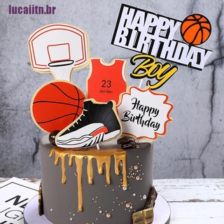 ()zapatos deportivos de baloncesto cake insert row decoración de diseño scene