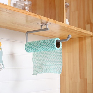 S/L Household Bathroom Towel Rack Kitchen Cling Film Organizer Roll Holder Rack Free K8F5 (5)