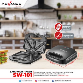 Advance sw 101 sw101 tostadora maker sandwichera tostadora pan maker
