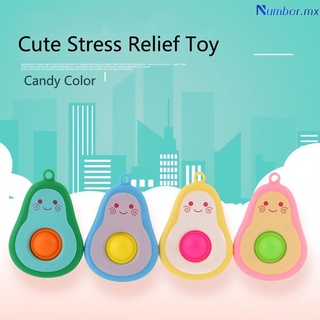 [en stock] lindo aguacate descompresión juguete exprimir alivio del estrés descompresión sensorial juguetes educativos?
