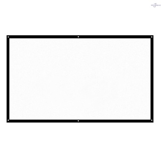 h70 70" portátil proyector pantalla hd 16:9 blanco dacron 70 pulgadas diagonal pantalla de proyección plegable