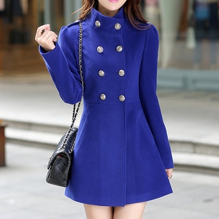 Women Winter Warm Coat Faux Thick Warm Slim Jacket Outerwear Fashion Overcoat (1)