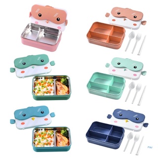 Play Cute Bento Lunch Box Warmer Portable Insulated Hot Food Container for Kids Adult