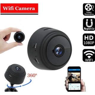 1080P A9 Wifi Mini cámara de vigilancia de seguridad HD inalámbrica para exteriores Pk V380 Pro- Cámara espía WIFI imán de batería infrarrojo oculto AGAVE (2)