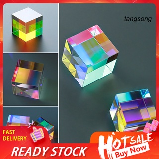 Tangsong Cubo De vidrio Óptico X-cubre Dichroic shimano Rgb Divisor Educativo regalo