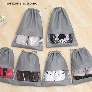 [horizonelectronic] 1 bolsa de almacenamiento de viaje con cordón A nivel A, ropa, bolsas de equipaje, bolsa de zapatos caliente