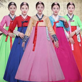 Coreano liso tradicional coreano Hanbok Koea