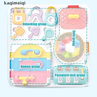 [qkem] montessori juguete ocupado junta esencial educativo sensorial junta niños busyboard fg