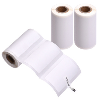 Ready Stock PAPERANG 3 Rolls Direct Thermal Labels Self-Adhesive Thermal Paper Roll BPA-Free 2x1.2 Inch(104±1 Labels/Roll) Compatible with PAPERANG P1(S)/P2(S) Pocket Thermal Printer