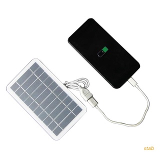 stab batería de teléfono al aire libre banco de energía 5v flexible panel solar batería con puerto usb (1)