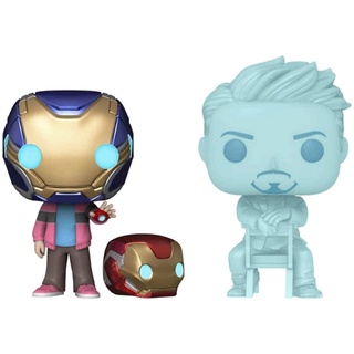 Funko Pop Marvel Avengers Endgame - Morgan Stark y Tony Stark