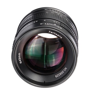[amleso] reemplazo 55 mm f1.4 aps-c manual retrato lente de enfoque 5 grupos 6 elementos para micro cámara individual para cámara canon