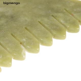 [bigmango] Peine Gua Sha Natural de Jade para el cuidado del cuerpo, SPA, masaje, piedra, herramienta caliente (6)
