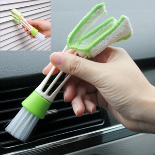 Cepillo de limpieza de automóviles para limpieza de persianas automáticas, limpieza de piezas de microfibra, útil ventilación práctica (1)