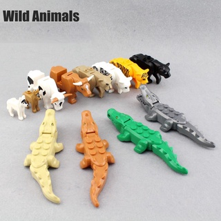 Animals DIY Inserting and Assembling Compatible Lego Creative MOC Building Block