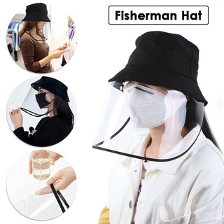 Nuevo sombrero de protección Anti-espiración máscara cara escudo pescador sombrero protección gorra ☆Yxbestmall (2)