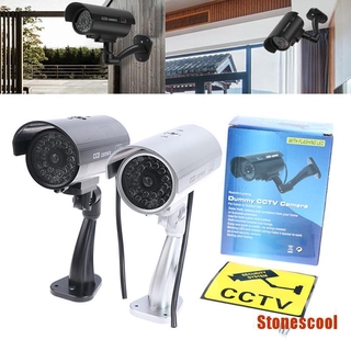 SCL cámara falsa falsa impermeable al aire libre de seguridad interior CCTV vigilancia