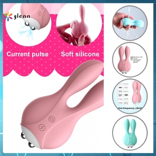 [wa] stock silicona masturbador femenino frecuencia vibración juguete sexual con orejas de conejito impermeable para mujeres adultas